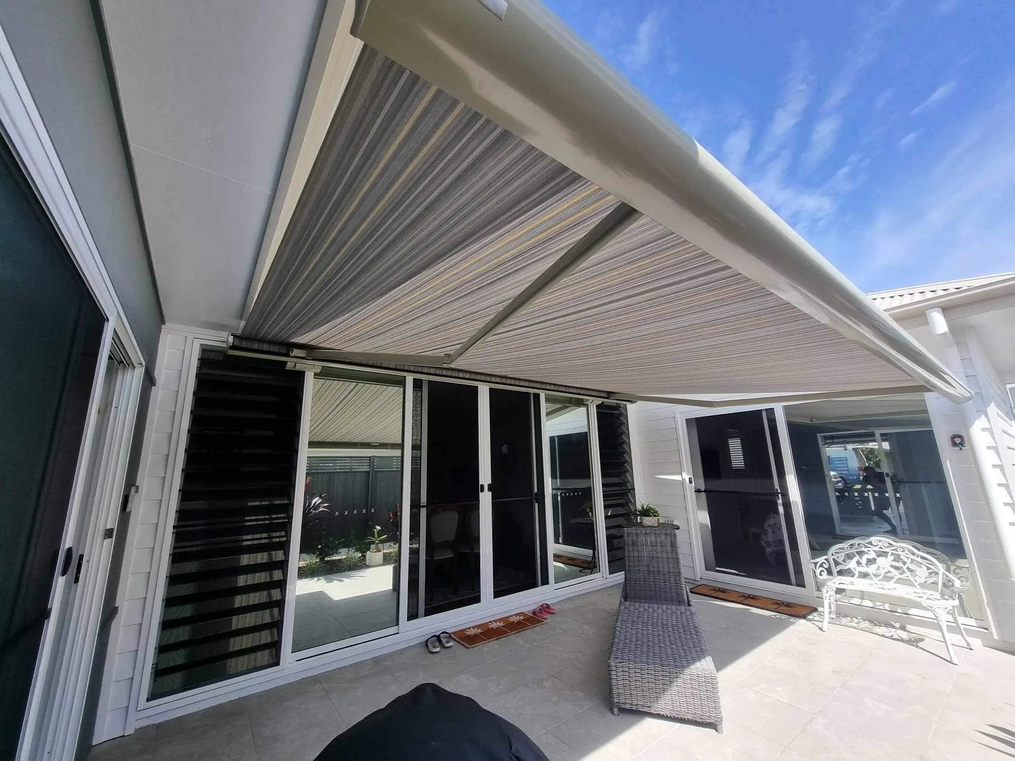 On Time Blinds - Foling Arm Awnings 3